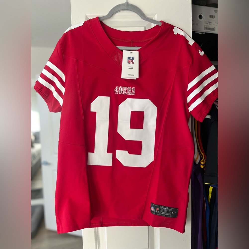 San Francisco 49ers Nike Alternate Vapor FUSE Elite Jersey Size 40–Deebo Samuel